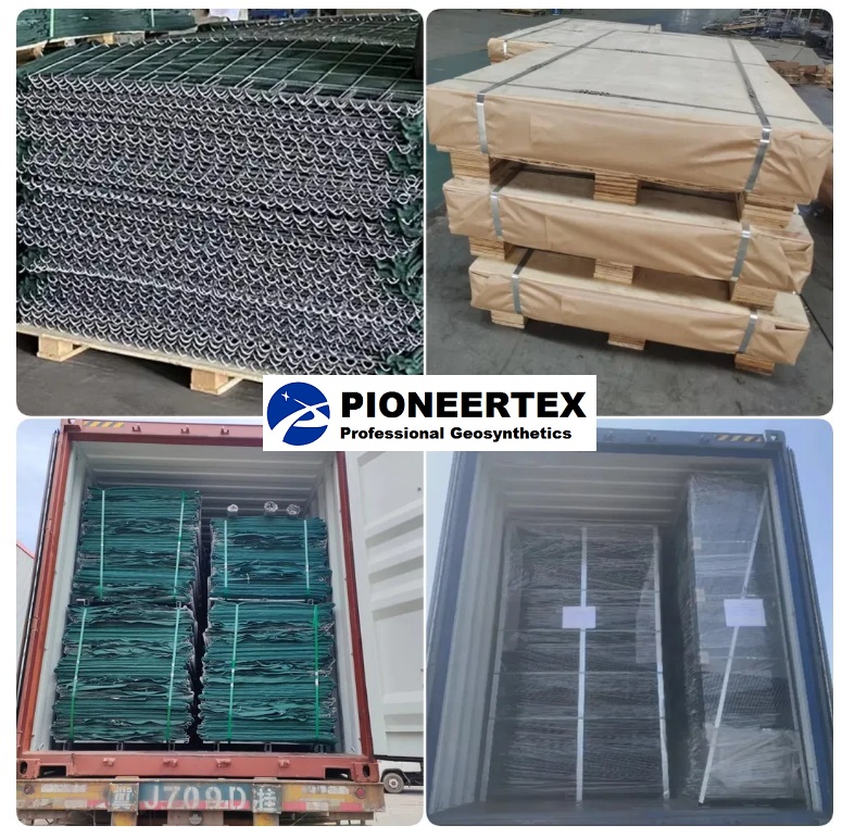 Jaula de contenedor de malla de alambre soldado 12