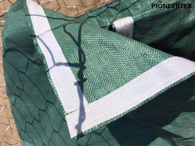 Gavión de malla de alambre tejido con bolsa geotextil para proyectos de control de erosión