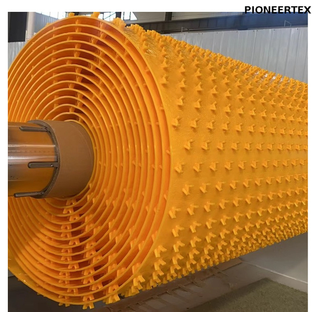 Revestimiento protector de hormigón de HDPE con perilla de anclaje