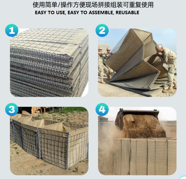 Jaula de contenedor de malla de alambre soldado 7