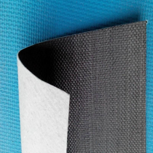 Geomembrana compuesta Geomembrana de HDPE de 0,2-1,5 mm laminada con compuesto de geotextil no tejido o tejido para revestimiento de estanque