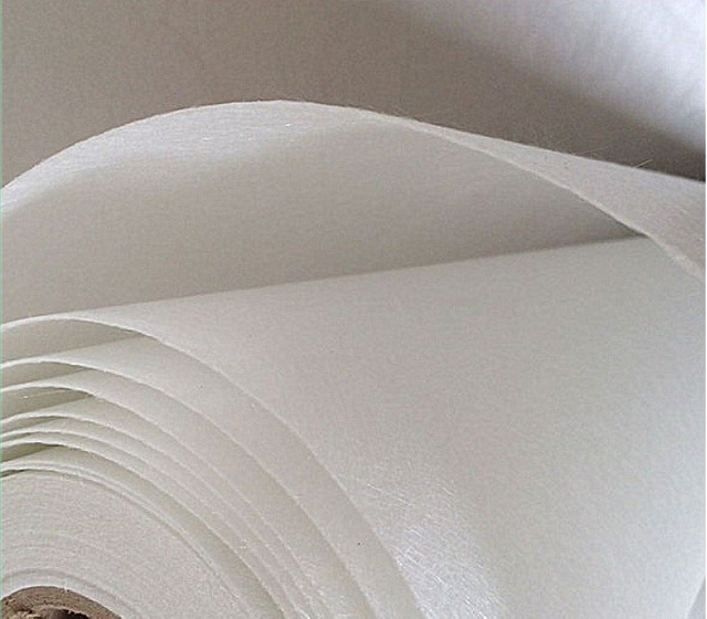 Estera de pavimentación de poliéster y fibra de vidrio